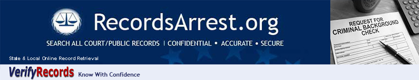 Arrest Records | RecordsArrest.org